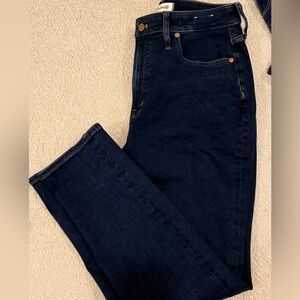 Madewell Women's Curvy Perfect Vintage Jeans - Dark Blue - 30